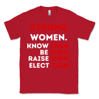 Red strong women know them be them Classic Tee - artisFamous