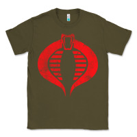 Army Green vintage cobra symbol Classic Tee - artisFamous