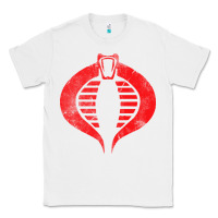 White vintage cobra symbol Classic Tee - artisFamous