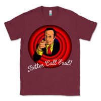 Burgundy bettercallsaul Classic Tee - artisFamous
