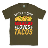 Army Green tacos work out gym gift classic Classic Tee - artisFamous