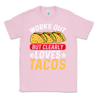 Bubblegum Pink tacos work out gym gift classic Classic Tee - artisFamous