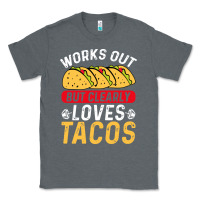 Charcoal Heather tacos work out gym gift classic Classic Tee - artisFamous
