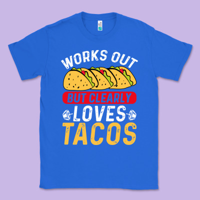 Tacos Work Out Gym Gift Classic Classic Tee Designed By Artisfamous