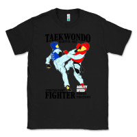 Black taekwondo sport art Classic Tee - artisFamous