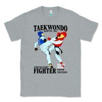 Heather Grey taekwondo sport art Classic Tee - artisFamous