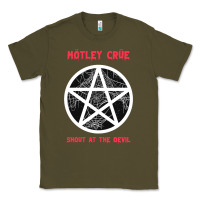 Army Green shout at the devil Classic Tee - artisFamous