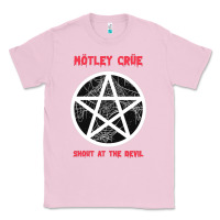 Bubblegum Pink shout at the devil Classic Tee - artisFamous