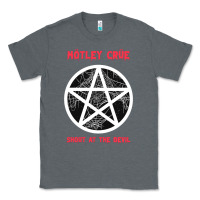 Charcoal Heather shout at the devil Classic Tee - artisFamous