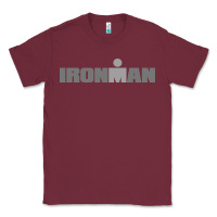 Burgundy Ironman Classic Tee - artisFamous