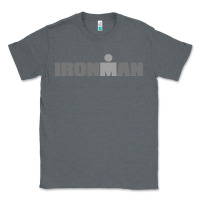 Charcoal Heather Ironman Classic Tee - artisFamous