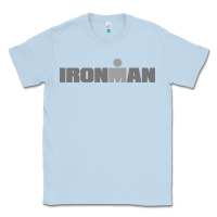 Dusty Blue Ironman Classic Tee - artisFamous