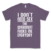 Lavender the government fucks me everyday Classic Tee - artisFamous