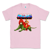 Bubblegum Pink he man and battle cat Classic Tee - artisFamous