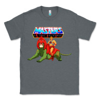 Charcoal Heather he man and battle cat Classic Tee - artisFamous