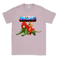 Lilac he man and battle cat Classic Tee - artisFamous