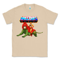 Mushroom he man and battle cat Classic Tee - artisFamous