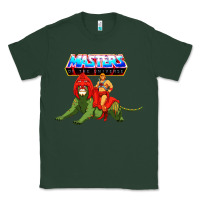 Sports Green he man and battle cat Classic Tee - artisFamous