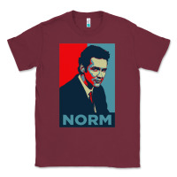Burgundy norm macdonald comedian Classic Tee - artisFamous
