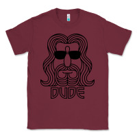 Burgundy dude the big lebowski Classic Tee - artisFamous