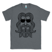 Charcoal Heather dude the big lebowski Classic Tee - artisFamous