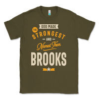 Army Green Brooks Personalized Name Birthday Gift Classic Tee - artisFamous