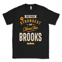 Black Brooks Personalized Name Birthday Gift Classic Tee - artisFamous