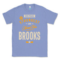 Colony Blue Brooks Personalized Name Birthday Gift Classic Tee - artisFamous