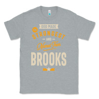 Heather Grey Brooks Personalized Name Birthday Gift Classic Tee - artisFamous