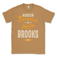 Toasted Coconut Brooks Personalized Name Birthday Gift Classic Tee - artisFamous
