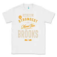 White Brooks Personalized Name Birthday Gift Classic Tee - artisFamous