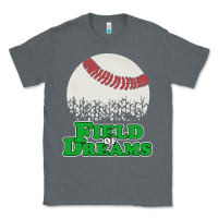 Charcoal Heather field of dreams Classic Tee - artisFamous