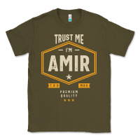 Army Green Amir Personalized Name Birthday Gift Classic Tee - artisFamous