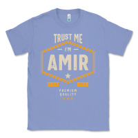 Colony Blue Amir Personalized Name Birthday Gift Classic Tee - artisFamous