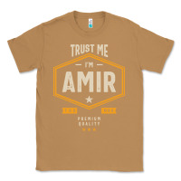 Toasted Coconut Amir Personalized Name Birthday Gift Classic Tee - artisFamous