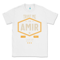 White Amir Personalized Name Birthday Gift Classic Tee - artisFamous