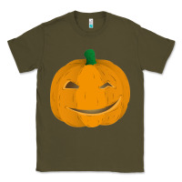 Army Green pumpkin Classic Tee - artisFamous