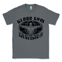 Charcoal Heather globo gym Classic Tee - artisFamous