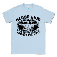Dusty Blue globo gym Classic Tee - artisFamous