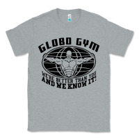 Heather Grey globo gym Classic Tee - artisFamous