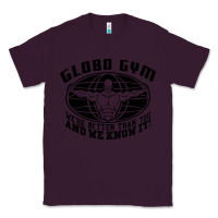 Plum globo gym Classic Tee - artisFamous