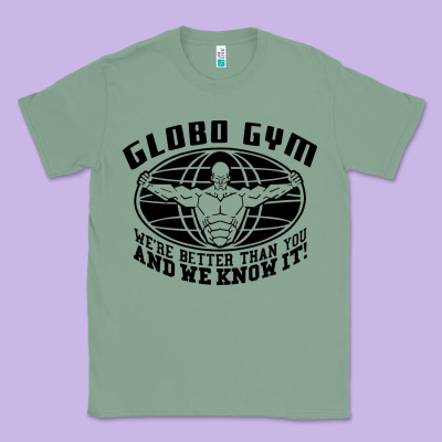 Globo Gym Classic Tee Designed By Artisfamous