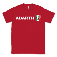 Red abarth scorpion merch Classic Tee - artisFamous