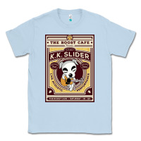 Dusty Blue the roost cafe Classic Tee - artisFamous