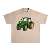 French Oak western farm tractor Urban Heavy Tee - Artiststas