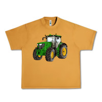 Peanut Butter western farm tractor Urban Heavy Tee - Artiststas