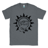 Charcoal Heather church of the toad of light psychedelic frog Classic Tee - artisFamous