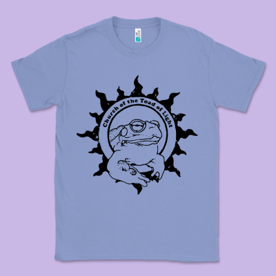 Church Of The Toad Of Light Psychedelic Frog Classic Tee Designed By Artisfamous
