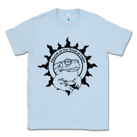 Dusty Blue church of the toad of light psychedelic frog Classic Tee - artisFamous