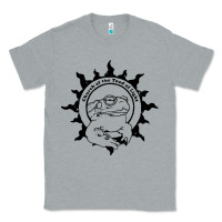 Heather Grey church of the toad of light psychedelic frog Classic Tee - artisFamous